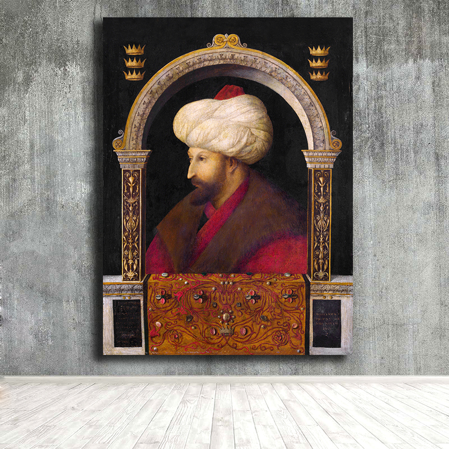 Fatih Sultan Mehmet Kanvas Tablo